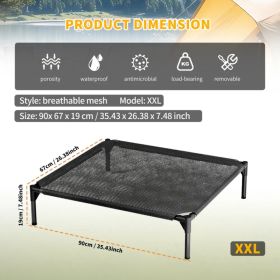 XXL-type Mesh Pet Bed With Ventilation And Heat Dissipation, Stable And Durable Structure, Suitable For Small And Medium-sized Cats And Dogs, Con (Option: defaulttitle)