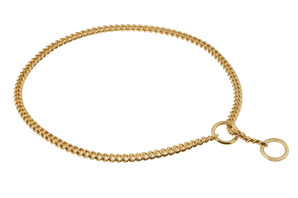 Slip Curve Show Chain Collar (16 in x 1.4 mm) (size: 16 in x 1.4 mm)