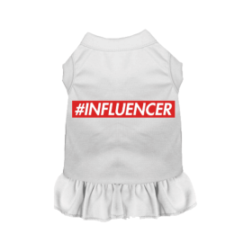 #INFLUENCER (Color: White, size: small)