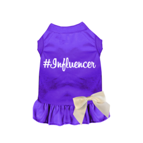 #Influencer Dress (Color: Purple, size: 2X Large)