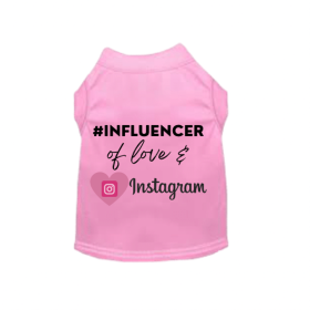 #INFLUENCER of Love & Instagram (Color: Pink, size: medium)