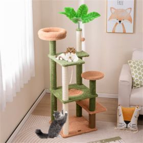 Multilevel Cat Tree,Cat Apartment (Option: 66544793)