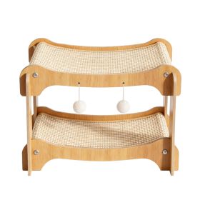 Double-layer Sisal Mattress (Option: Default)